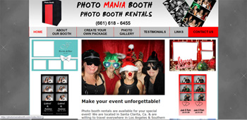 Picture of Photo Booth Rentals Blue Diamond, Website Designed, ReDesigned & Maintained Photo Booth Rentals Blue Diamond  https://photomaniabooth.com/index.html Company. Affordable Website Design Blue Diamond, Affordable Website Re-design In Blue Diamond CA.,(818) 281-7628  https://www.tapsolutions.net  