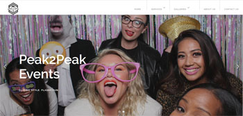 Picture of Photobooth Rentals and Events Sioux City, Website Designed, ReDesigned & Maintained Photobooth Rentals and Events Sioux City  https://peak2peakevents.com/ Company. Website Design Sioux City, Website design process in Sioux City CA.,(818) 281-7628  https://www.tapsolutions.net  