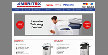 Ameritex - xerox copiers - Panasonic copiers - Sharp Copiers -- Santa Clarita Valley | http://www.tapsolutions.net