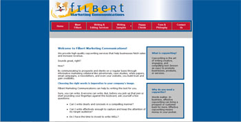website for Filbert Communications | Los Angeles | http://www.tapsolutions.net