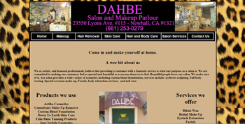 Picture of Salon and Makeup Parlor Merced, Website Designed, ReDesigned & Maintained Salon and Makeup Parlor Merced   Company; Affordable Website Design Merced, Affordable Website Re-design In Merced CA.,(818) 281-7628  https://www.tapsolutions.net  